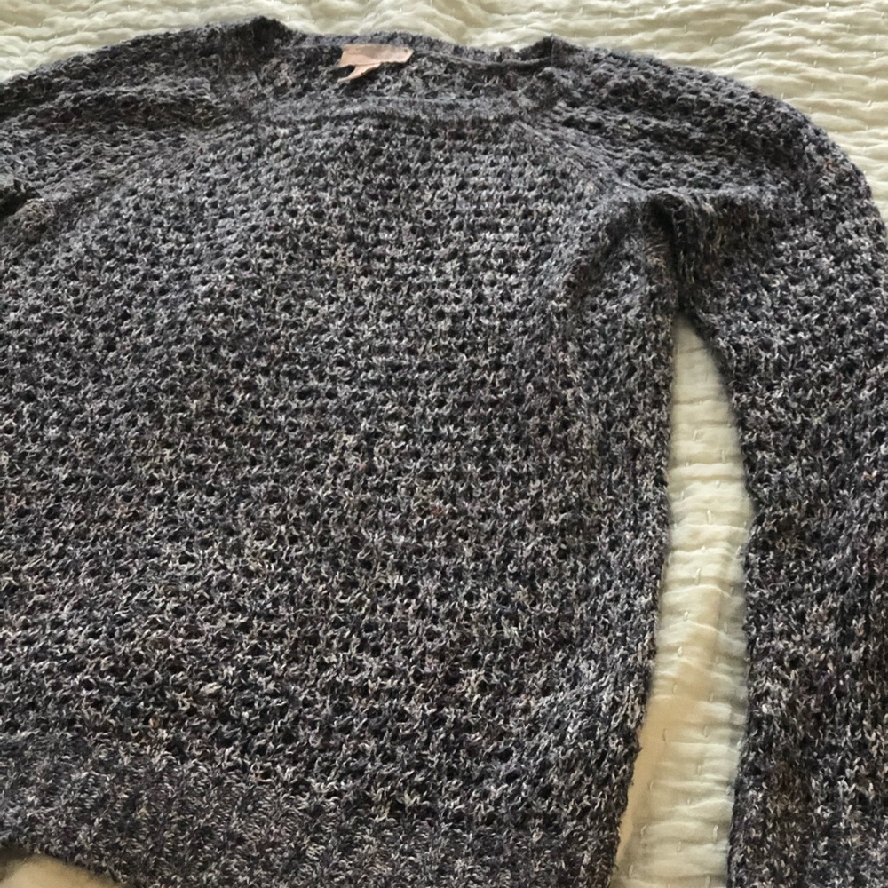 Navy Slight Speckled Sweater